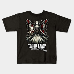 Enigmatic Whisper: The Gothic Tooth Fairy Story Kids T-Shirt